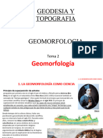 Semana 2A - Teorías Sobre La Geomorfologia Moderna