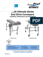 7600 Ultimate Series End Drive Conveyors: Installation, Maintenance and Parts Manual