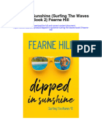 Dipped in Sunshine Surfing The Waves Book 2 Fearne Hill Full Chapter