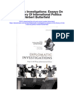 Diplomatic Investigations Essays On The Theory of International Politics Herbert Butterfield Full Chapter