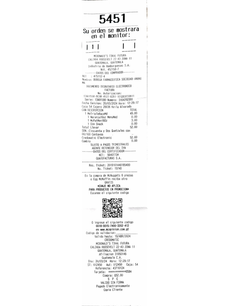 Recibos pdf
