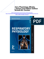 Respiratory Physiology Mosby Physiology Series 2Nd Edition Edition Michelle M Cloutier All Chapter