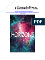 Horizons Exploring The Universe Fourteenth Edition Michael A Seeds Full Chapter