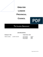 The London Agreement Revised November 2014
