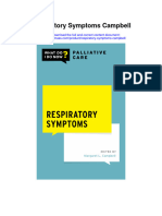Respiratory Symptoms Campbell All Chapter