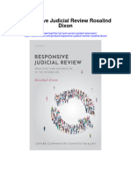 Responsive Judicial Review Rosalind Dixon All Chapter