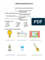 Taller Del Uso Correcto de La B y V