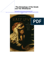 Dirty Love The Genealogy of The Greek Novel Tim Whitmarsh Full Chapter