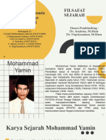 Kelompok 12 Konsepsi Moh - Yamin Mengenai Filsafat SEjarah Nasional