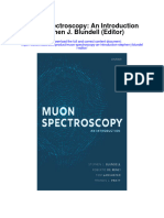Muon Spectroscopy An Introduction Stephen J Blundell Editor Full Chapter