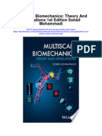 Download Multiscale Biomechanics Theory And Applications 1St Edition Soheil Mohammadi full chapter