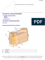 Oil Reservoir, Component Description