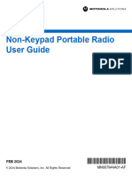 MN007944A01-AF Multilingual Curve Series Non Keypad Portable Radio User Guide
