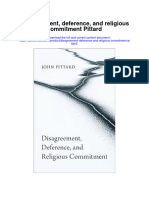 Disagreement Deference and Religious Commitment Pittard Full Chapter
