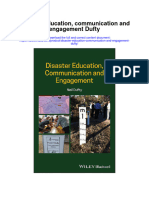 Download Disaster Education Communication And Engagement Dufty full chapter