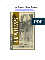 Rethinking Brahms Nicole Grimes All Chapter