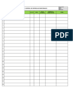 Formato Control de Materiales