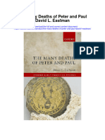 Download The Many Deaths Of Peter And Paul David L Eastman full chapter