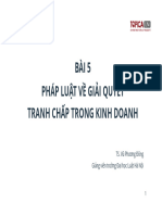 Giai Quyet Tranh Chap Trong Kinh Doanh