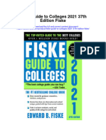 Fiske Guide To Colleges 2021 37Th Edition Fiske Full Chapter