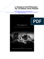 Fittingness Essays in The Philosophy of Normativity 1St Edition Chris Howard Full Chapter