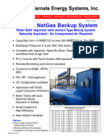 WB-HVS NatGas Backup System