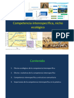 Cap 6 Competencia Interespecifica