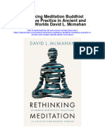 Download Rethinking Meditation Buddhist Meditative Practice In Ancient And Modern Worlds David L Mcmahan all chapter