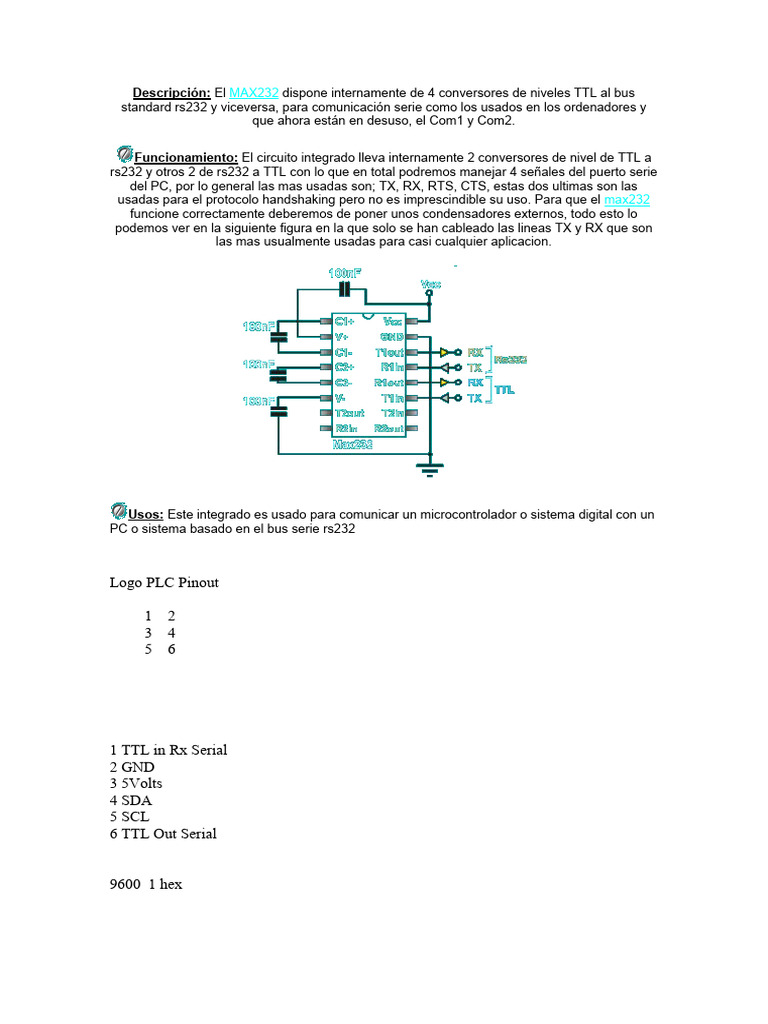 PLC Logo Pinout | PDF