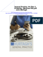 Download Murtagh General Practice 8E Dec 2 2021_1743768230_Mcgraw Hill John Murtagh full chapter