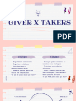 Givers and Takers - Elô e Lu