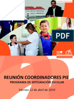 Reunión Coordinadores 12.04.2019