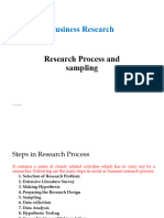 Research Process and sampling