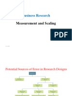 Measurement and Scaling