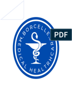 Blue White Simple Medical Pharmacy Logo