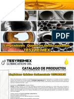 8-Brochure Tesyreimex para Los Sistemas Desincrustantes Tej-Desc - Tea-Cleaner
