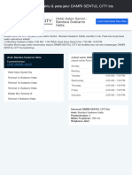 Jadwal Waktu & Peta Jalur DAMRI SENTUL CITY Bis