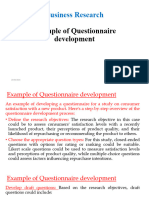 Questionnaire development