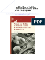Download Women And The Rise Of Nutrition Science In Interwar Britain And British Africa Lacey Sparks all chapter