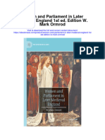 Download Women And Parliament In Later Medieval England 1St Ed Edition W Mark Ormrod all chapter