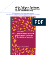 Download Women And The Politics Of Resistance In The Iranian Constitutional Revolution Maryam Dezhamkhooy all chapter