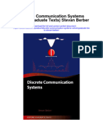 Discrete Communication Systems Oxford Graduate Texts Stevan Berber Full Chapter