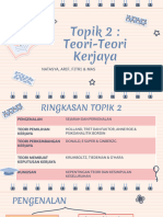 PBKK3113 - Teori-Teori Kerjaya