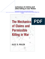 Download The Mechanics Of Claims And Permissible Killing In War Walen full chapter