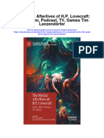 Download The Medial Afterlives Of H P Lovecraft Comic Film Podcast Tv Games Tim Lanzendorfer full chapter