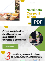 Nutrindo Corpo e alma - 3