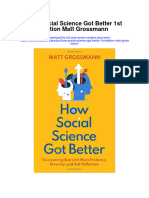 How Social Science Got Better 1St Edition Matt Grossmann Full Chapter