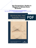 Revealing New Perspectives Studies in Honor of Stephen G Nichols Kevin Brownlee All Chapter