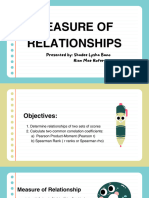 MEASURE OF RELATIONSHIPS (1)