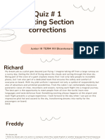 Writing Corrections